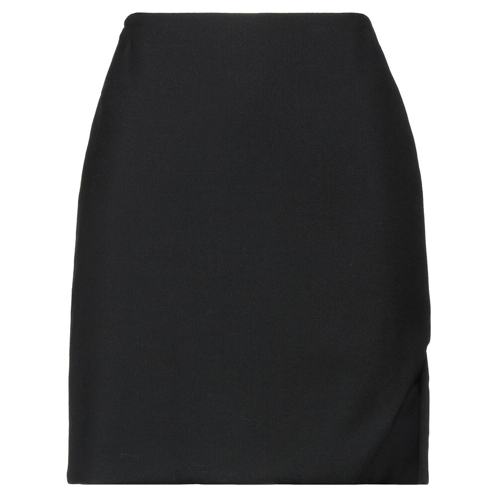 NWT ALEXANDER MCQUEEN Side Slit Mini Skirt In Black Size 42 IT, 6 US brand new - Picture 3 of 8